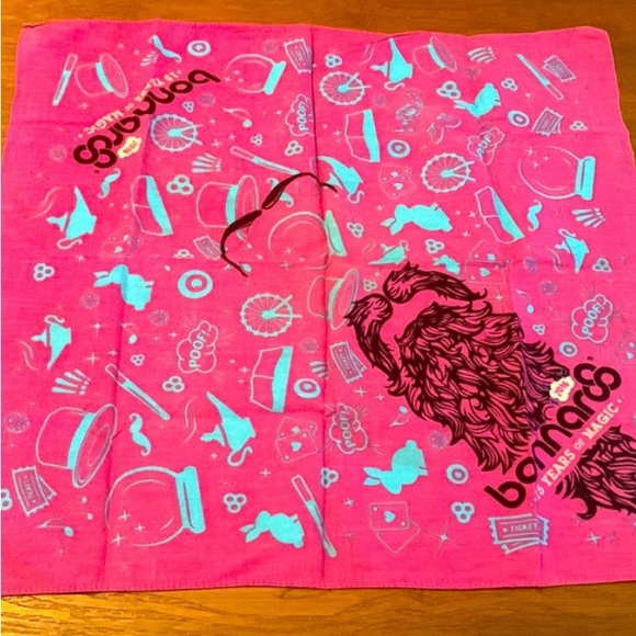 2016 BONNAROO MUSIC FESTIVAL SCARF HANDKERCHIEF BANDANA NEW - Picture 2 of 2